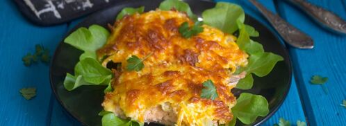 горбуша под шубой в духовке. Шаг 15