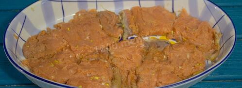 горбуша под шубой в духовке. Шаг 6