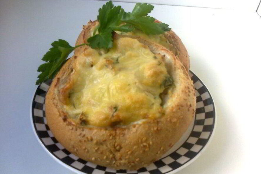 Рецепт куриной грудки в гнезде под шубой