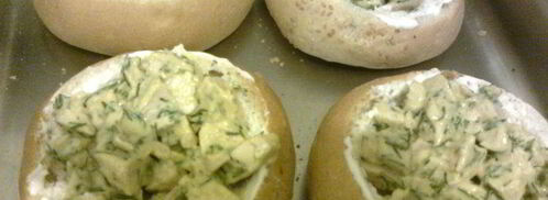 куриная грудка в гнезде под шубой. Шаг 5