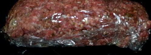 мясной хлеб под шубой. Шаг 2