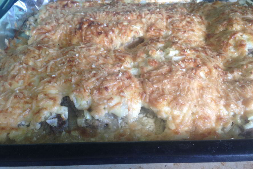 Рецепт мяса под шубой