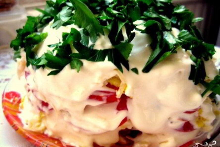 Рецепт помидоров под шубой