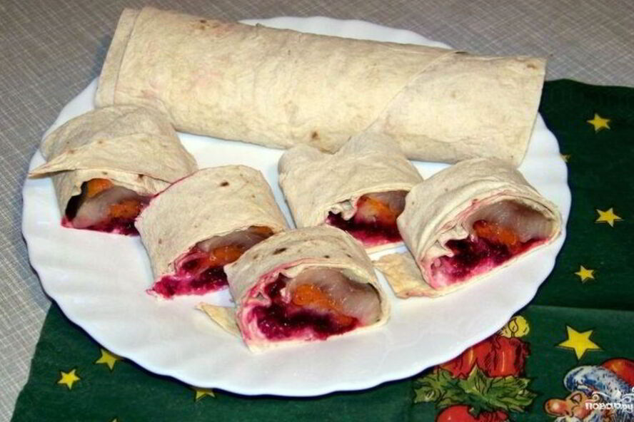 Рецепт рулета селедка под шубой в лаваше