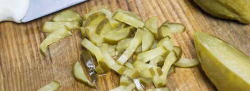 салат грибы под шубой. Шаг 5