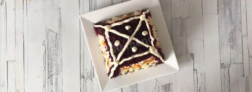 салат рыба под шубой. Шаг 10