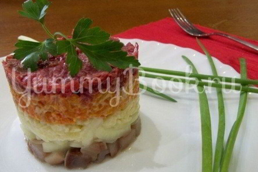 Рецепт салата сельдь под шубой