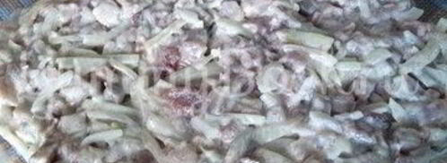 салат сельдь под шубой. Шаг 6