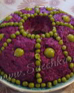 Салат Селедка под шубой с яблоком