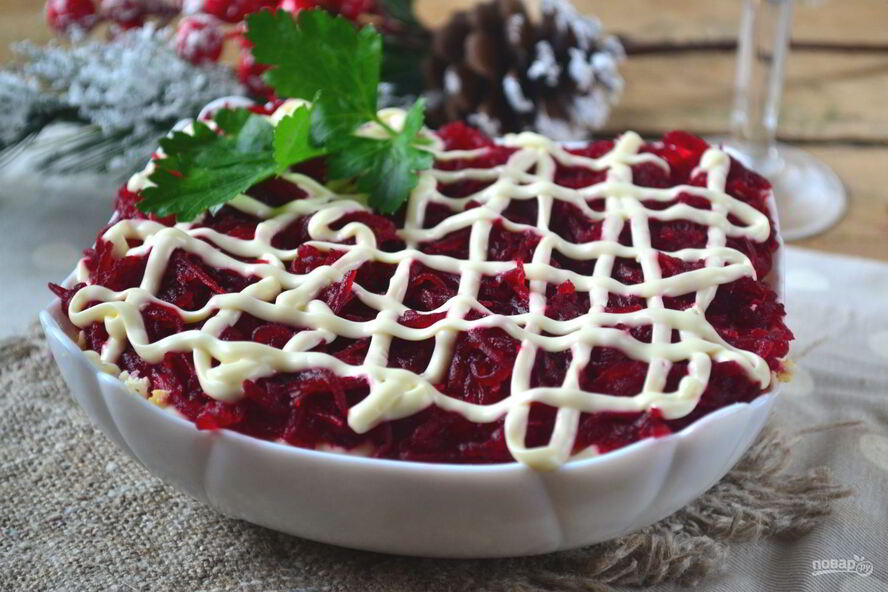 Рецепт салата шпроты под шубой