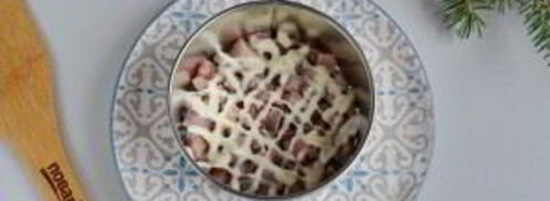 салат-торт селедка под шубой. Шаг 3