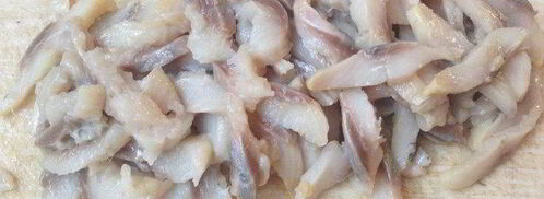 сельдь под лисьей шубкой. Шаг 2