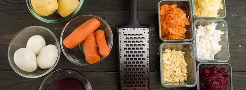 сельдь под яркой шубкой. Шаг 2