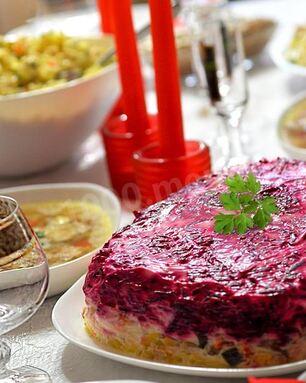 Сельдь шуба под майонезом классическая