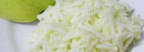 селедка под легкой шубой с яблоком. Шаг 6