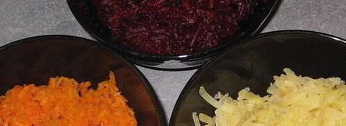 селедка под шубой нежная. Шаг 3