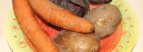 селедка под шубой рулетом. Шаг 3