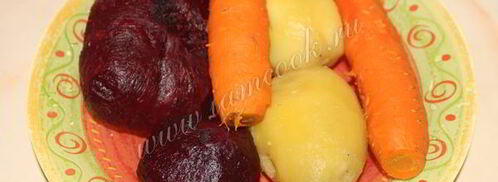 селедка под шубой рулетом. Шаг 4