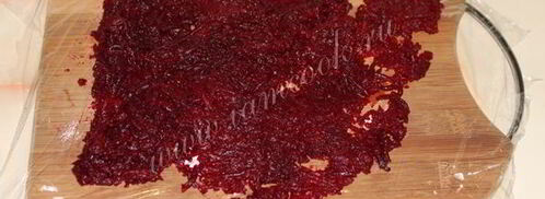 селедка под шубой рулетом. Шаг 9