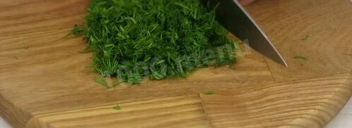 селедка под зеленой шубой с сыром и без свеклы. Шаг 8