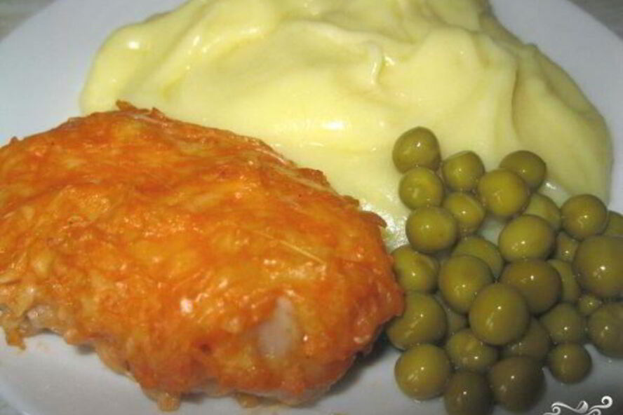 Рецепт свинины под шубой