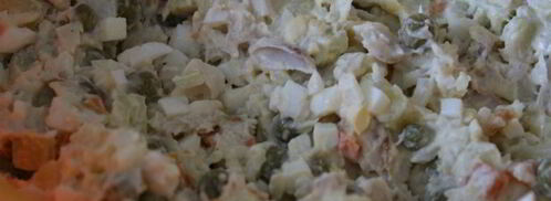 салат рыбный день. Шаг 5