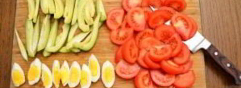 салат с авокадо и помидорами. Шаг 4