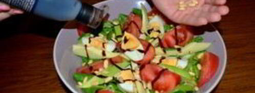 салат с авокадо и помидорами. Шаг 5