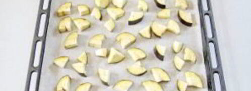 салат с баклажанами и грецкими орехами. Шаг 2