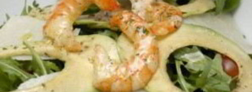 салат с креветками вкусный. Шаг 9