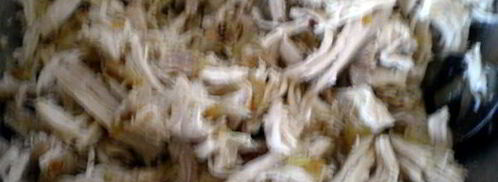 салат с курицей и гранатом. Шаг 3