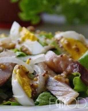 Салат с селедкой