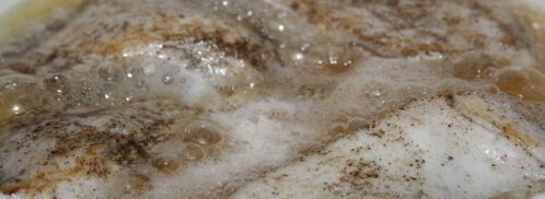 хрустящий салат с индейкой и сухариками лжецезарь. Шаг 4