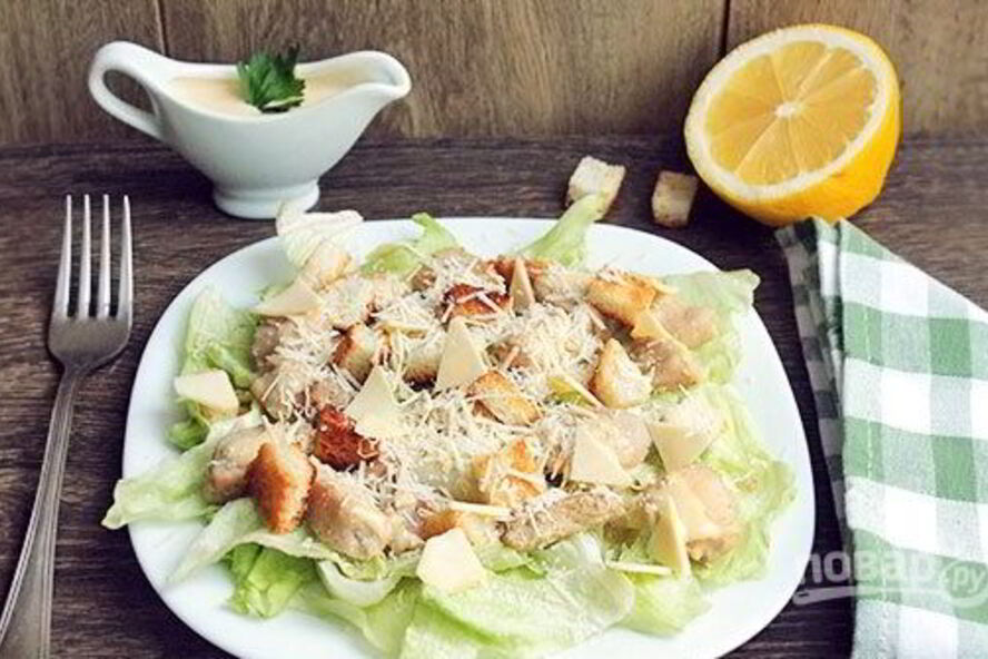 Рецепт классического цезаря