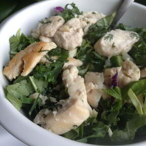 Салат цезарь