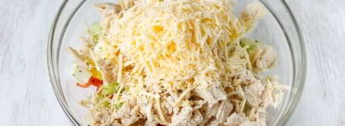 салат цезарь по дюкану. Шаг 9