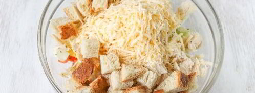 салат цезарь по дюкану. Шаг 10