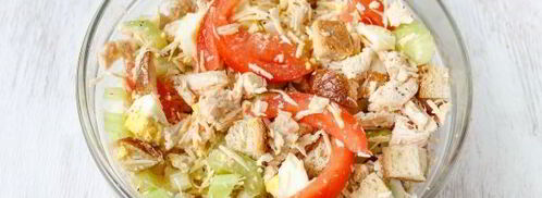 салат цезарь по дюкану. Шаг 11