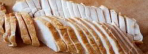 салат цезарь с курицей копченой. Шаг 2