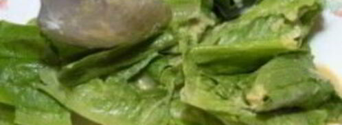 салат цезарь с курицей копченой. Шаг 8