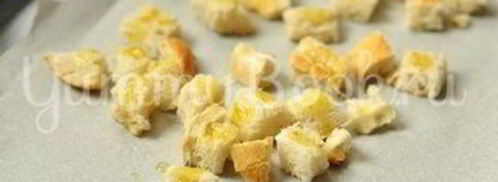 салат цезарь с курицей. Шаг 2