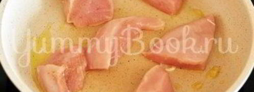 салат цезарь с курицей. Шаг 3