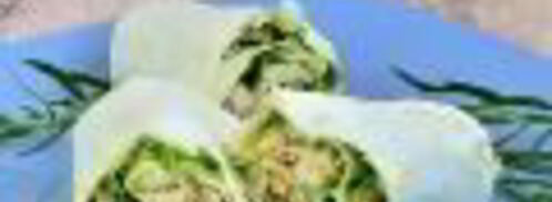 салат цезарь в лаваше. Шаг 4