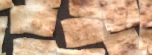 цезарь с чипсами из лаваша. Шаг 3