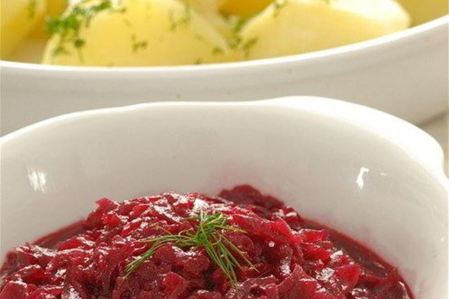 Рецепт свеклы с чесноком и грецкими орехами