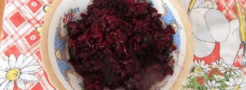 свекольный салат с курагой и черносливом. Шаг 4