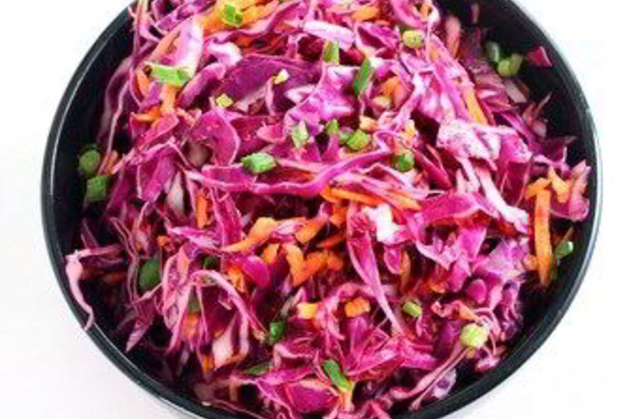 Рецепт салата из капусты и фенхеля с апельсиновым винегретом