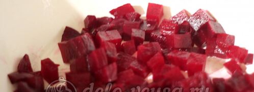 винегрет с фасолью. Шаг 2