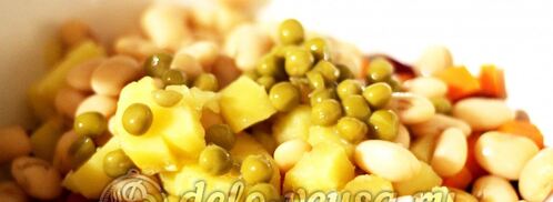 винегрет с фасолью. Шаг 6