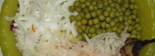 винегрет с горошком. Шаг 5